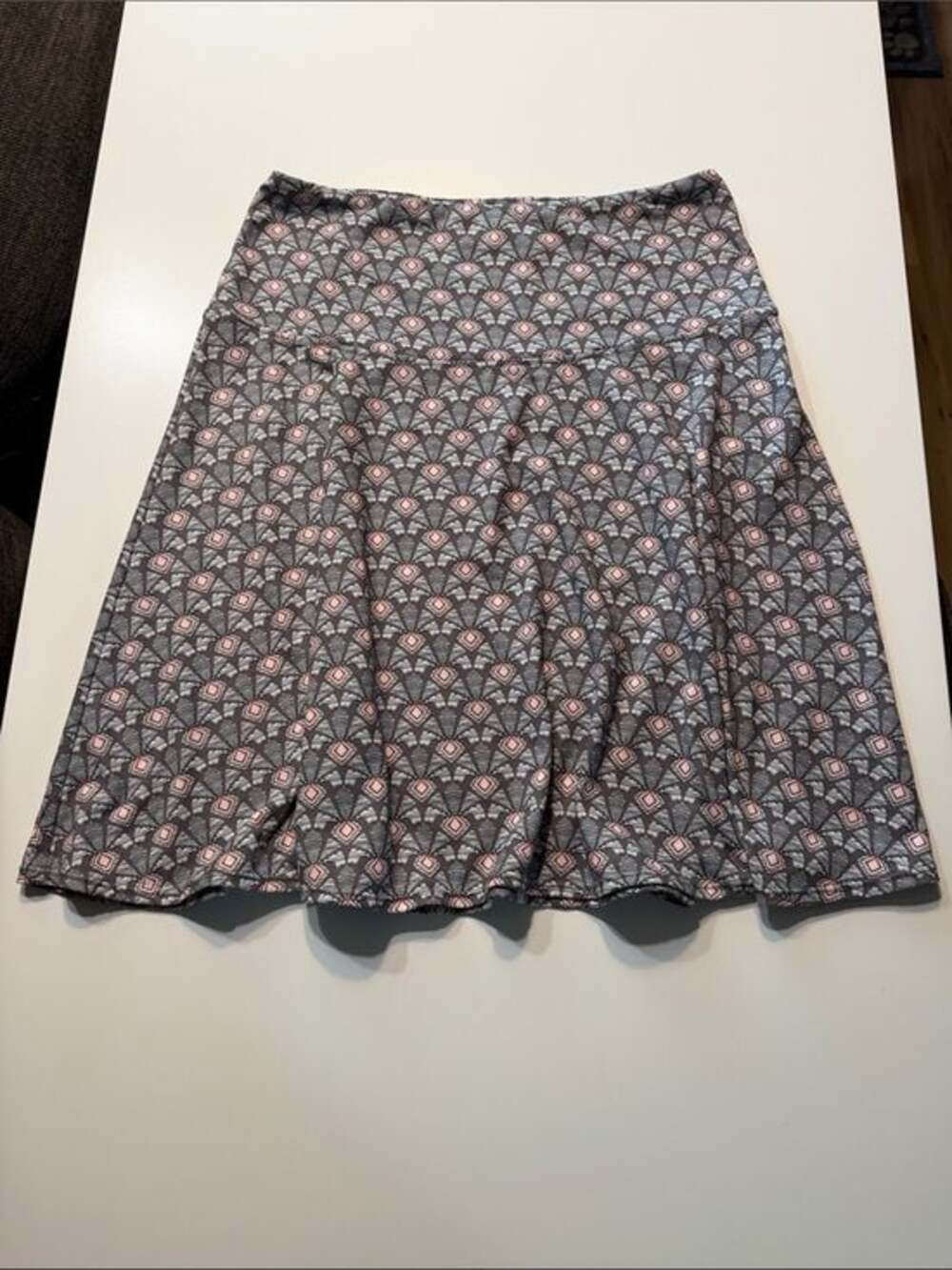 Prana Taj Printed Skirt Moonrock Botanical XS